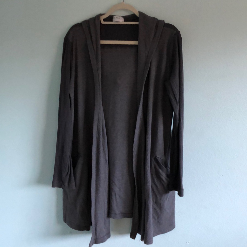 Gray Outerwear